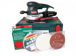 Metabo SXE-450 150mm Variable Speed Dual Orbit Sander Pro Pack 350 Watt 110 Volt