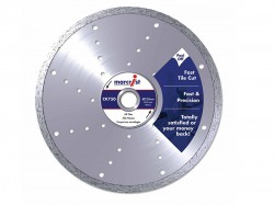 Marcrist CK750 Diamond Blade Smooth Tile Cut 150mm x 25.4mm Machine