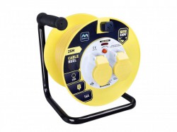 Masterplug Cable Reel 25 Metre 16A 110 Volt Thermal Cut-Out