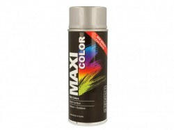 MAXICOLOR Spray Paint Gloss Aluminium 400ml MX9006