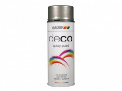 PlastiKote Deco Spray Paint High Gloss RAL 9006 White Aluminium 400ml
