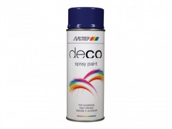 PlastiKote Deco Spray Paint High Gloss RAL 5002 Ultramarine Blue 400ml