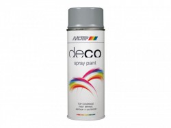 PlastiKote Deco Spray Paint High Gloss RAL 7001 Silver Grey 400ml