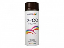 PlastiKote Deco Spray Paint High Gloss RAL 8017 Chocolate Brown 400ml
