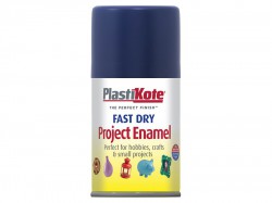 Plasti-kote Fast Dry Enamel Aerosol Night Blue 100ml