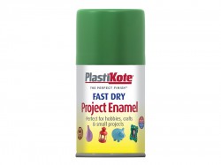 Plasti-kote Fast Dry Enamel Aerosol Garden Green 100ml