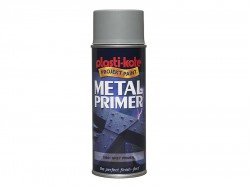 Plasti-kote Metal Primer Spray Grey 400ml
