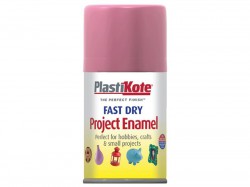 Plasti-kote Fast Dry Enamel Aerosol Hot Pink 100ml