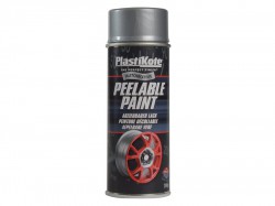 Plasti-kote Peelable Paint Silver 400ml