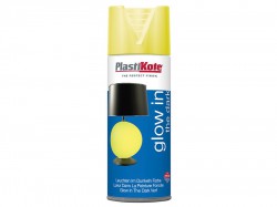 Plasti-kote Glow In The Dark Spray Paint 400ml