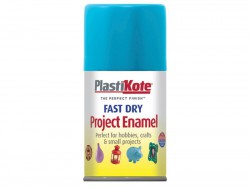 Plasti-kote Fast Dry Enamel Aerosol Sky Blue 100ml