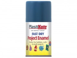 Plasti-kote Fast Dry Enamel Aerosol Harbour Blue 100ml