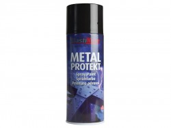 Plasti-kote Metal Protekt Spray Gloss Black 400ml