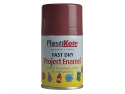 Plasti-kote Fast Dry Enamel Aerosol Aubergine 100ml