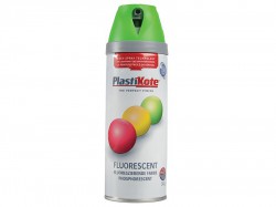 Plasti-kote Twist & Spray Fluorescent Green 400ml