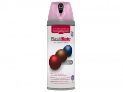 Plasti-kote Twist & Spray Satin Cameo Pink 400ml