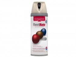 Plasti-kote Twist & Spray Satin Warm Grey 400ml