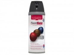 Plasti-kote Twist & Spray Matt Black 400ml