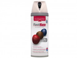 Plasti-kote Twist & Spray Matt Antique White 400ml