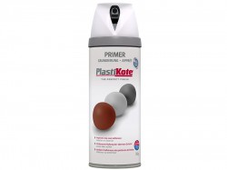 Plasti-kote Primer Spray White 400ml