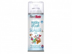 Plasti-kote Hobby & Craft Sealer Spray Clear Satin 400ml