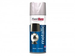 Plasti-kote Metallic Spray Brushed Nickel 400ml