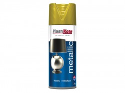 Plasti-kote Metallic Spray Brass 400ml