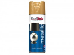 Plasti-kote Metallic Spray Antique Gold 400ml