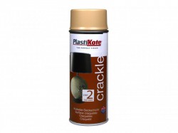 Plasti-kote Crackle Touch Spray Heritage Gold 400ml