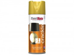 Plasti-kote Crackle Touch Spray Gold Base Coat 400ml