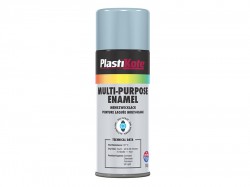 Plasti-kote Multi Purpose Enamel Spray Paint Gloss Aluminium 400ml