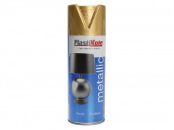 PlastiKote Metallic Spray Gold 400ml