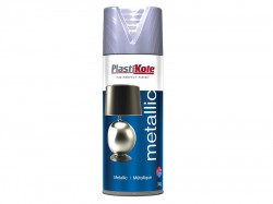 Plasti-kote Metallic Spray Silver 400ml