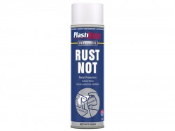 Plasti-kote Rust Not Spray Matt White 500ml