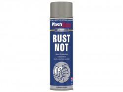 Plasti-kote Rust Not Spray Matt Aluminium 500ml