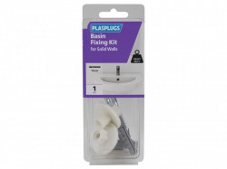 Plasplugs Basin Fixing Kit for Solid Walls