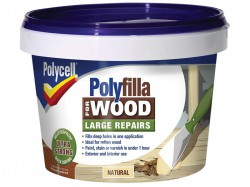 Polycell Polyfilla 2 Part Wood Filler Natural 500g