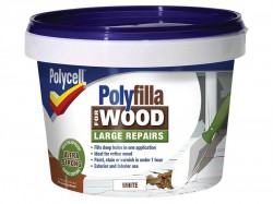 Polycell Polyfilla 2 Part Wood Filler White 500g
