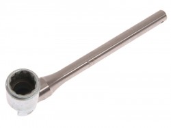 Priory 381B Scaffold Spanner Stainless Steel Bi-Hex 7/16W Round Handle