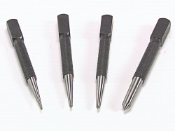 Priory 44-SC4 Centre Punch Set of 4 (1/16, 3/32, 1/8, 3/16in)