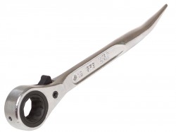 Priory 604 Reversible Scaffold Ratchet Spanner 19 x 21mm Steel