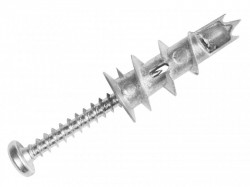 Rawlplug Metal Self-Drill Plasterboard Fixing Pack of 12