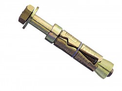 Rawlplug Plated Rawlbolt - Loose Bolt M8 40L