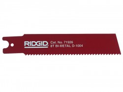 RIDGID Reciprocating Saw Blade For Heavy Wall Steel Pipe 150mm (6in) Pack Of 5 71926