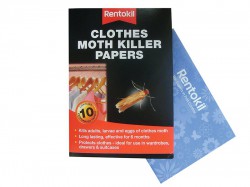 Rentokil Clothes Moth Papers (Pack of 10)