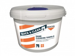 ROCOL QUICK & CLEAN Hand Cleaning Towels (Tub 150)