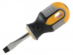 Roughneck Screwdriver Flared Tip 6mm x 38mm Stubby