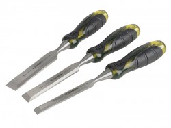 Roughneck Professional Bevel Edge Chisel Set of 3: 13,19 & 25mm