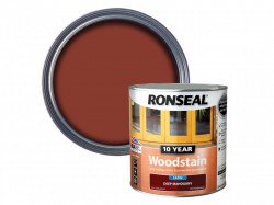 Ronseal 10 Year Woodstain Deep Mahogany 2.5 litre