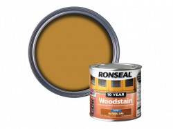 Ronseal 10 Year Woodstain Natural Oak 250ml